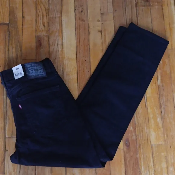 Levi's Black Denim Jeans Men's 36x32 NWT - Picture 3 of 5